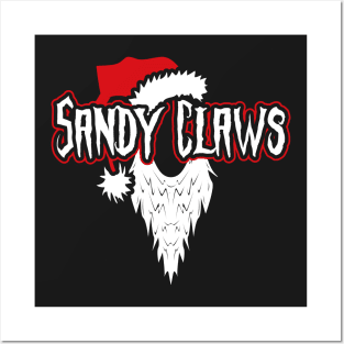 Here Comes Sandy Claws Posters and Art